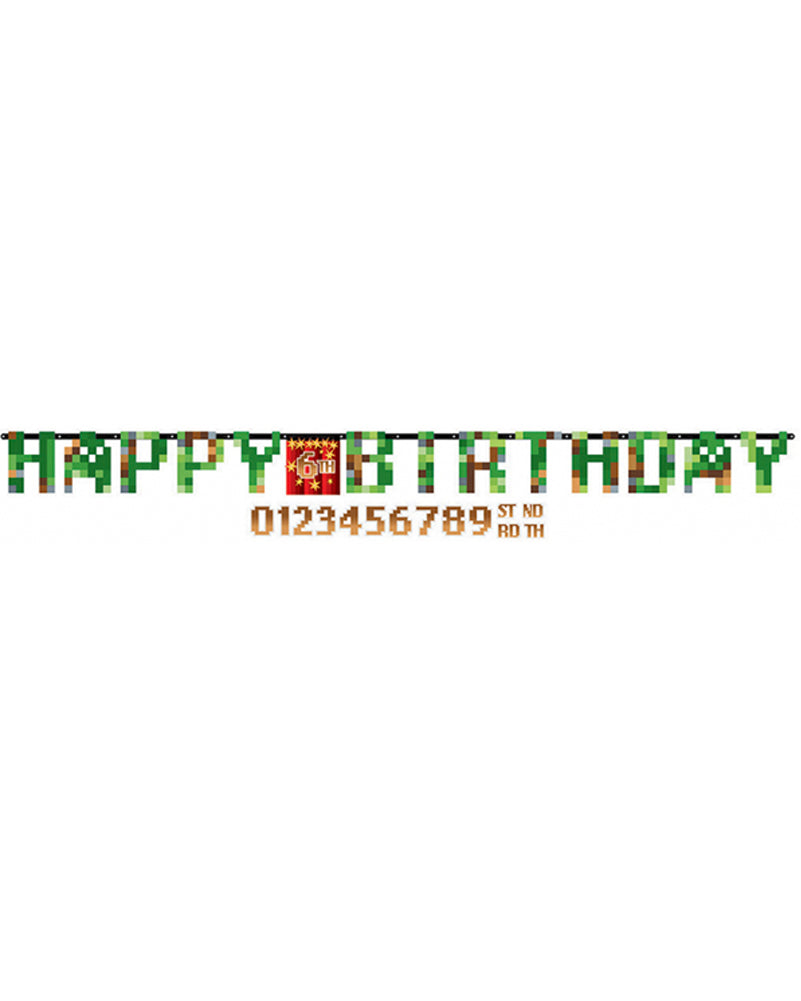 TNT Party Jumbo Add-an-Age Letter Banner