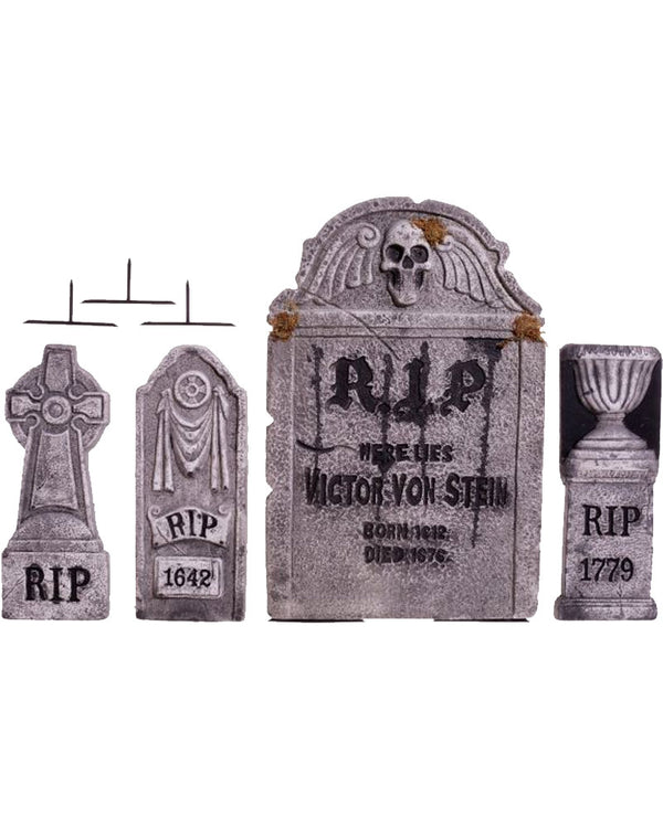 Tombstone Set Pack of 4