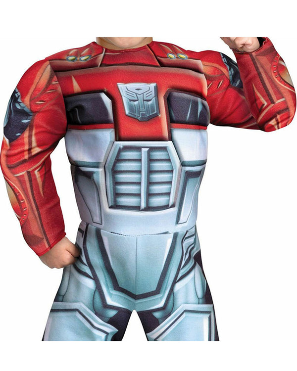 Transformers Optimus Prime Rescue Bot Muscle Toddler Costume