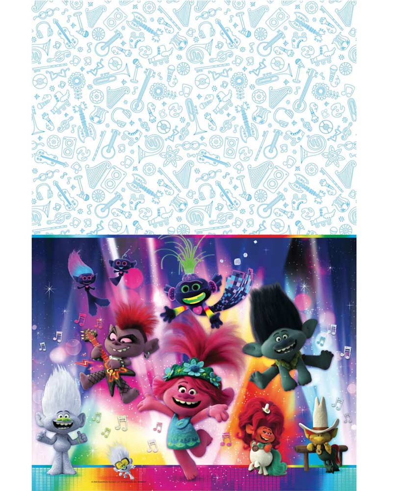 Trolls 2 Plastic Tablecover
