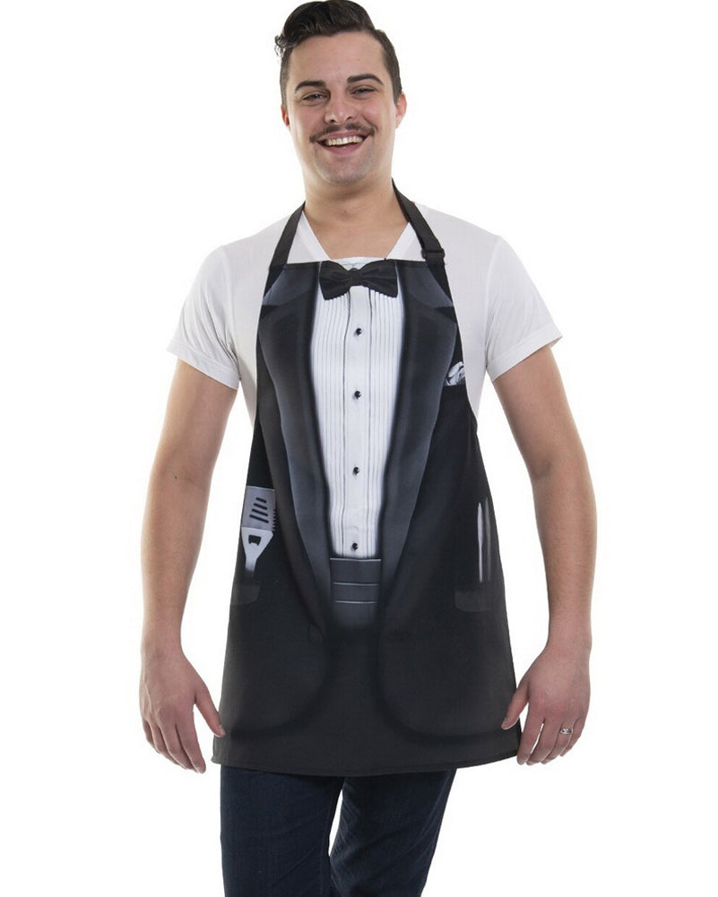 Tuxedo Faux Real Apron