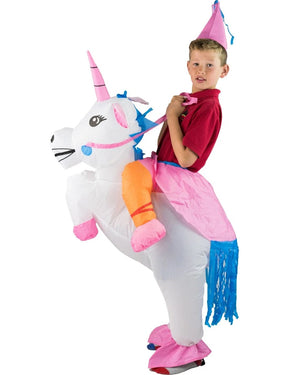 Unicorn Inflatable Kids Costume