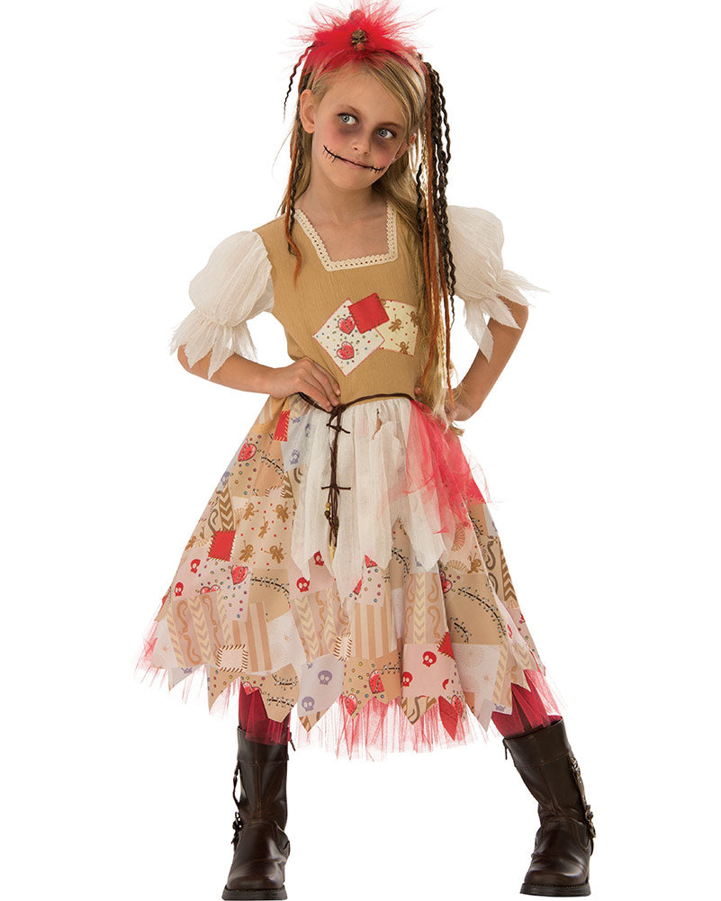 Creepy Voodoo Doll Girls Costume