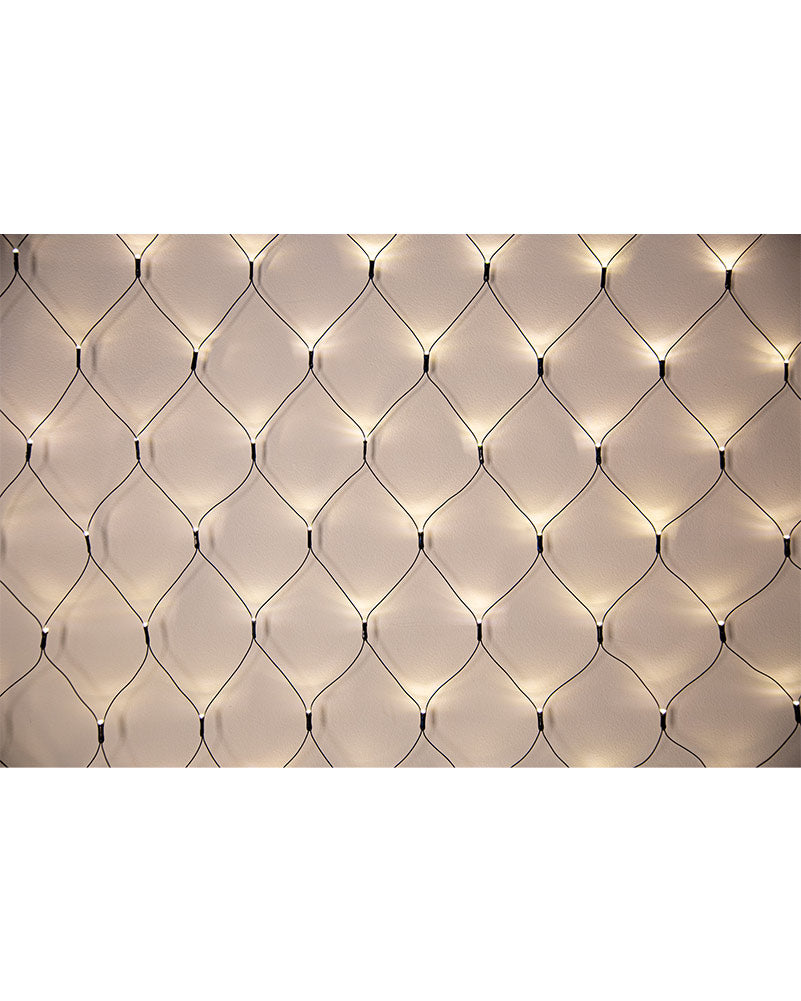 Warm White LED Net Light 360 Piece