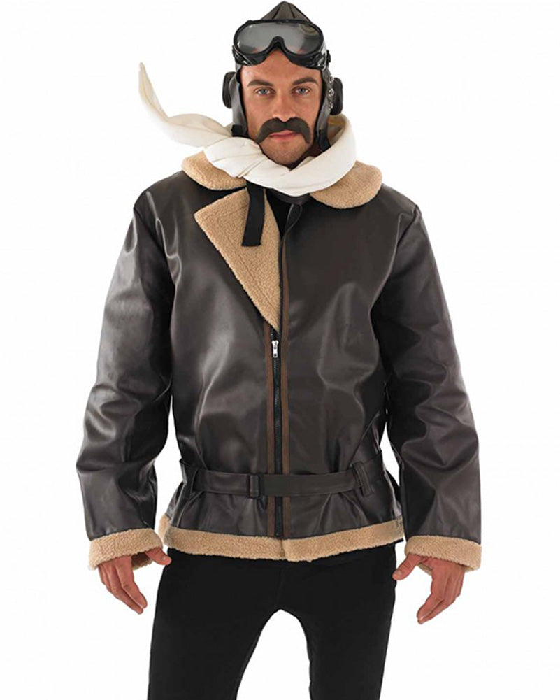 Wartime Fighter Pilot Mens Costume