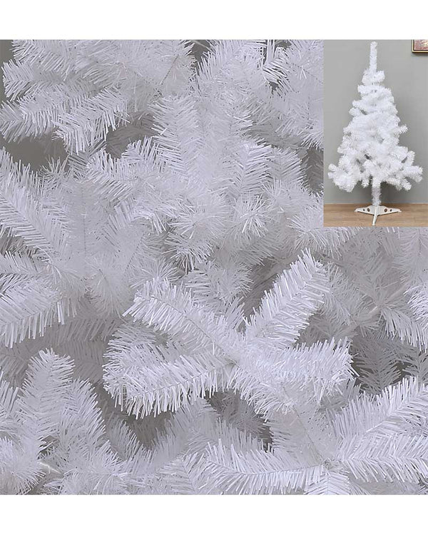 Christmas White Tree 1.2m 200 Branches