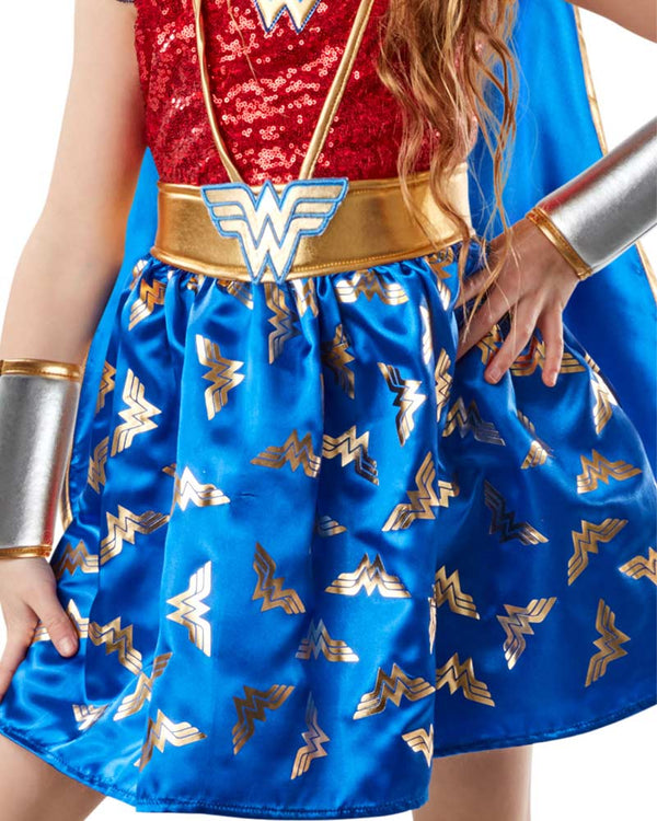 Wonder Woman Deluxe Girls Costume