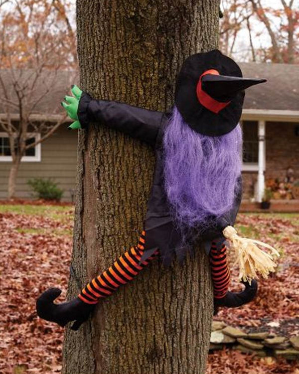 Wrong Way Witch Tree Hugger 91cm