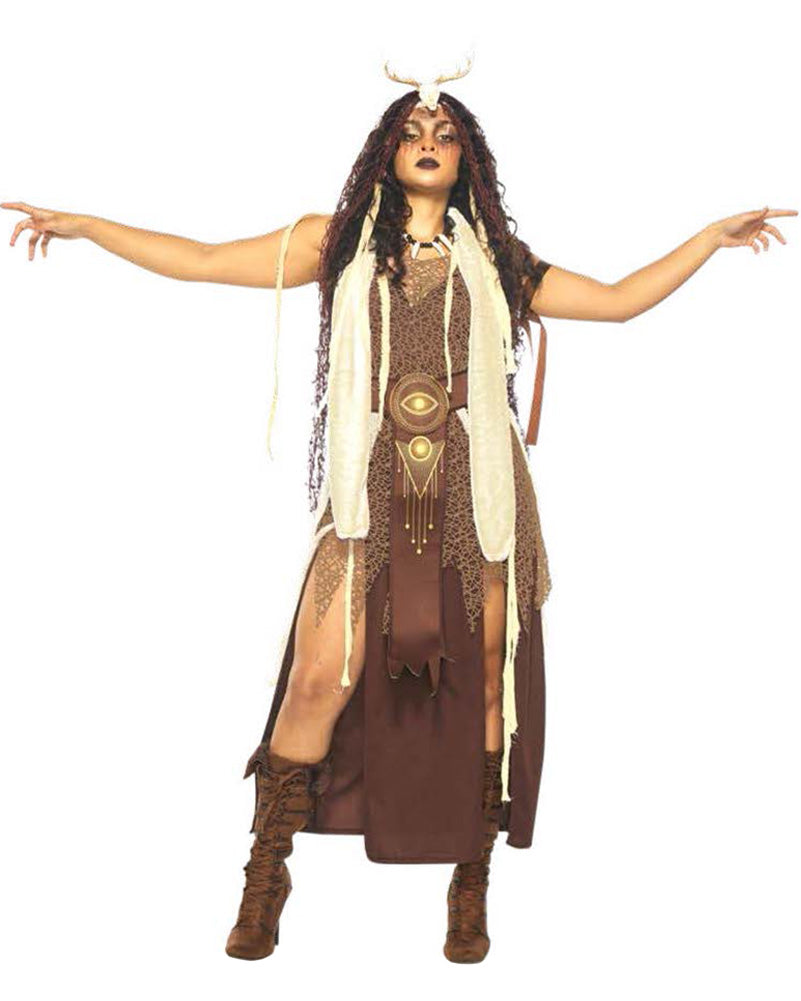 Woodland Witch Doctor Womens Costume