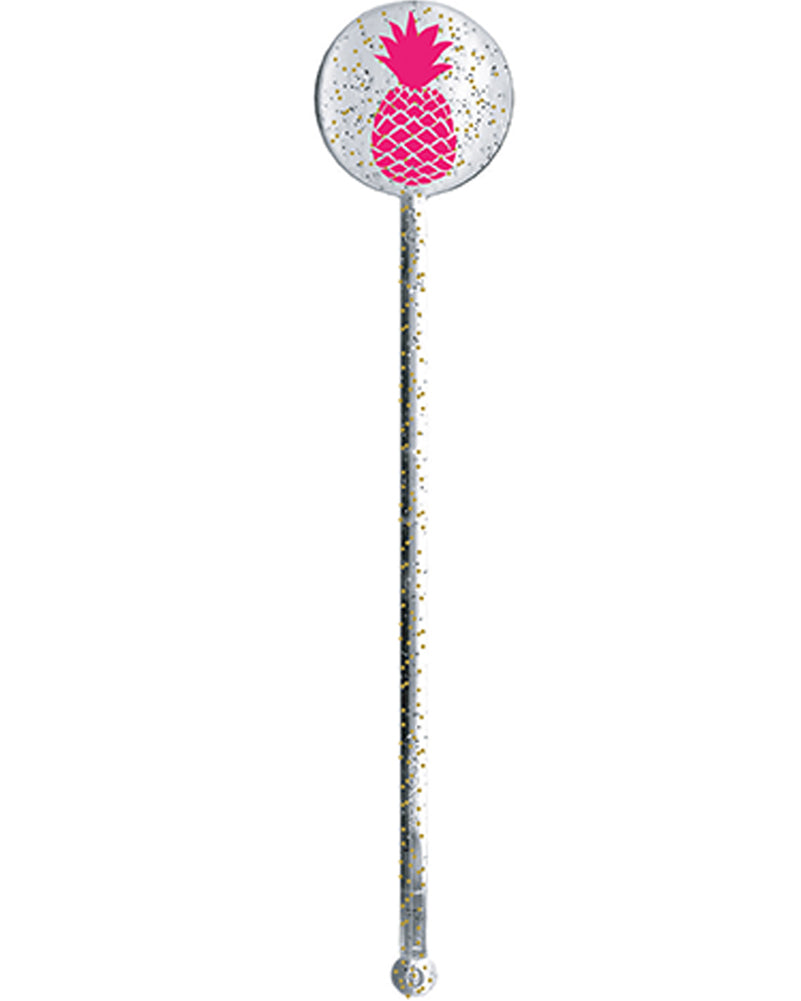You Had Me at Aloha Glitter Plastic Stirrers Pack of 18