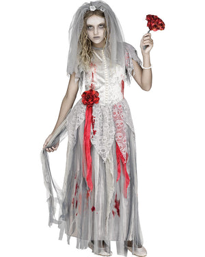 Zombie Bride Girls Costume