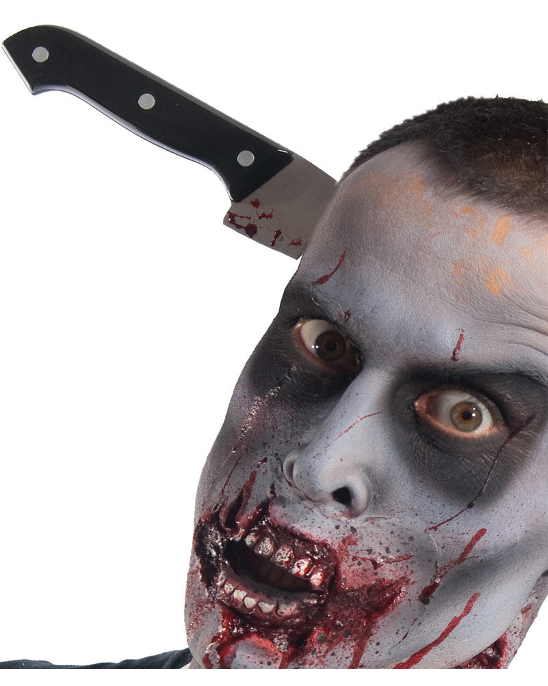 Zombie Kitchen Knife Through Head Headband