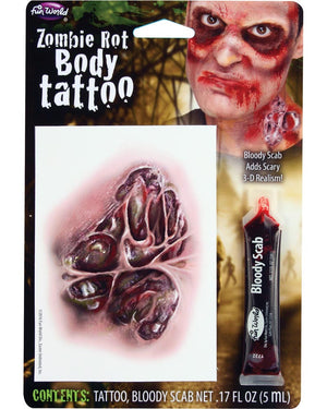 Zombie Rot Tattoo Set