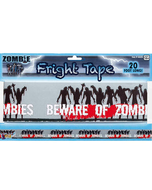 Zombie Warning Tape 6m