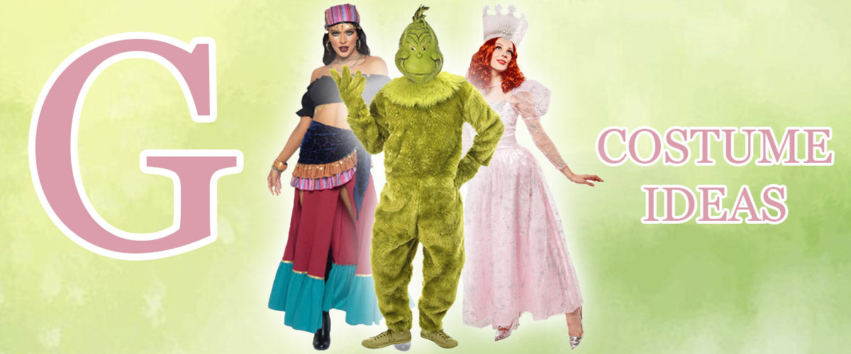 Letter Costume Series: Great Letter G Costume Ideas