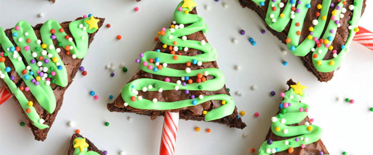Xmas Baking Idea: Christmas Tree Brownies