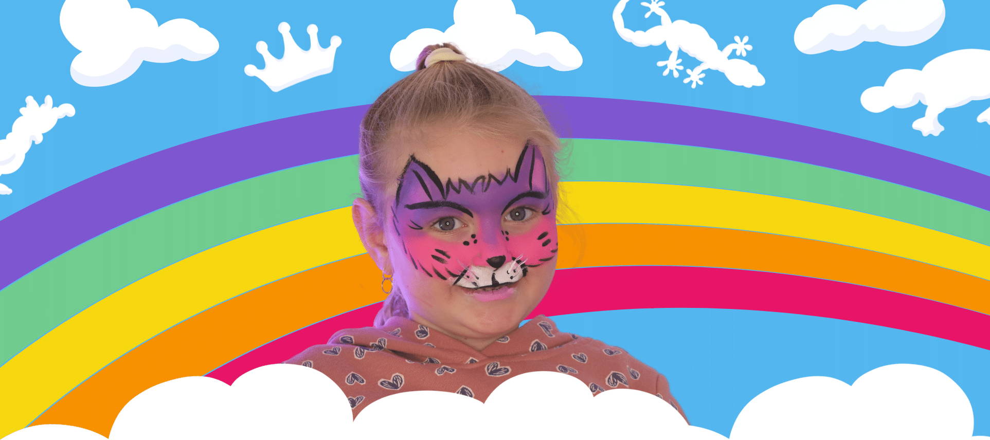 Cat Face Painting For Book Week