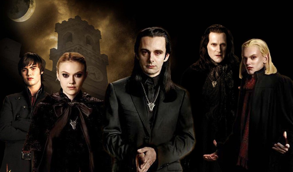 Image of the cast of the movie Twilight. 