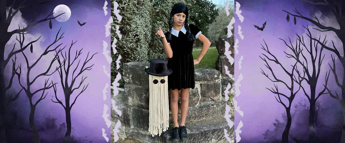 Make a Cousin IT Trick-or-Treat Bucket (with Diary of Despina)