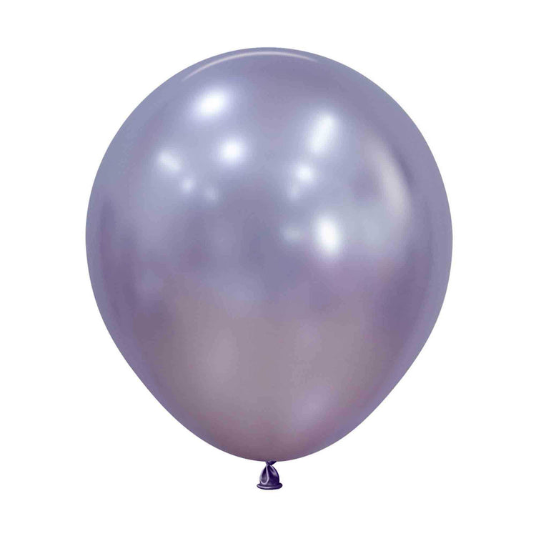 Sempertex 45cm Silk Light Amethyst Latex Balloons 8Pack of 50 of 6