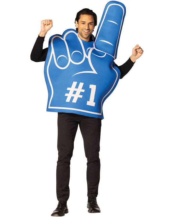 1 Foam Finger Adult Costume