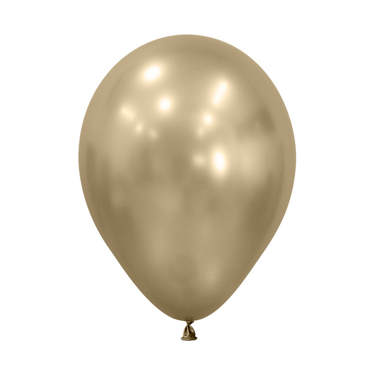 Sempertex 30cm Silk Gold Dust Latex Balloons 870 Pack of 25