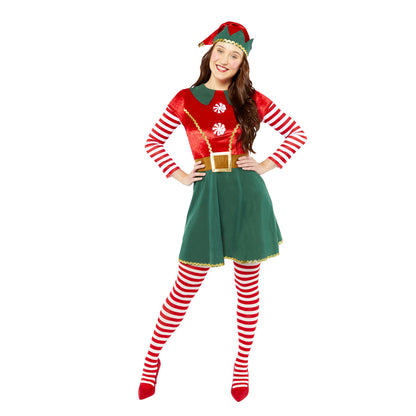 Elf Womens Christmas Costume Size 18-20