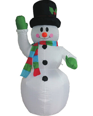 LED Snowman Classic Christmas Lawn Inflatable 1.3m