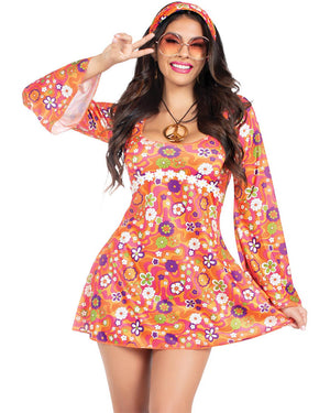 1960s Hippie Chick Womens Costume