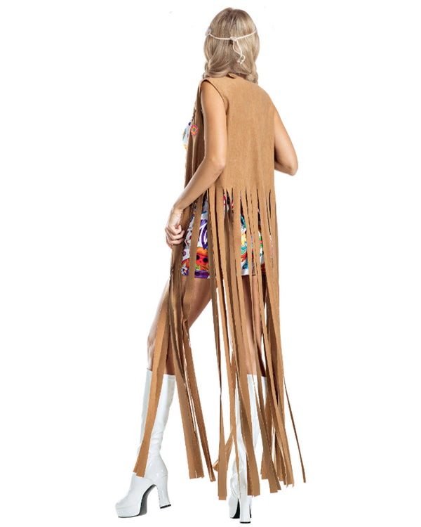 1960s Woodstock Hippie Deluxe Womens Costume