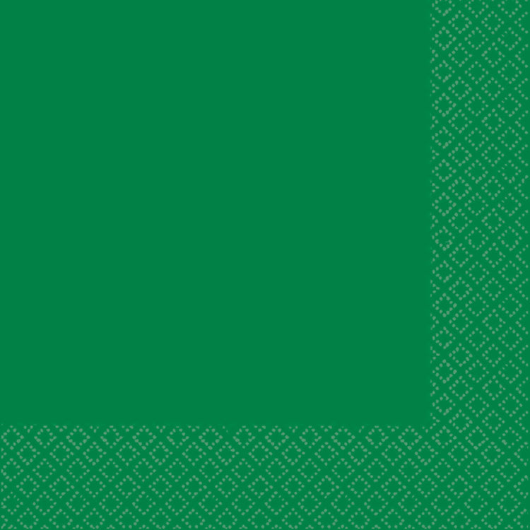 Festive Green 2ply Beverage Napkins Pack of 40