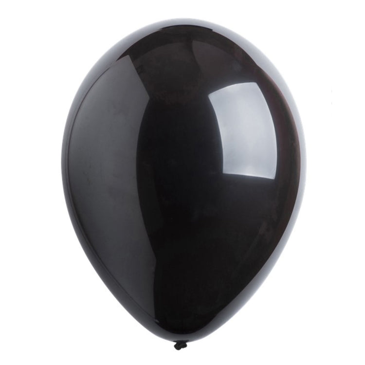 Latex Balloons 30cm Bulk Pack 200CT Fashion Black