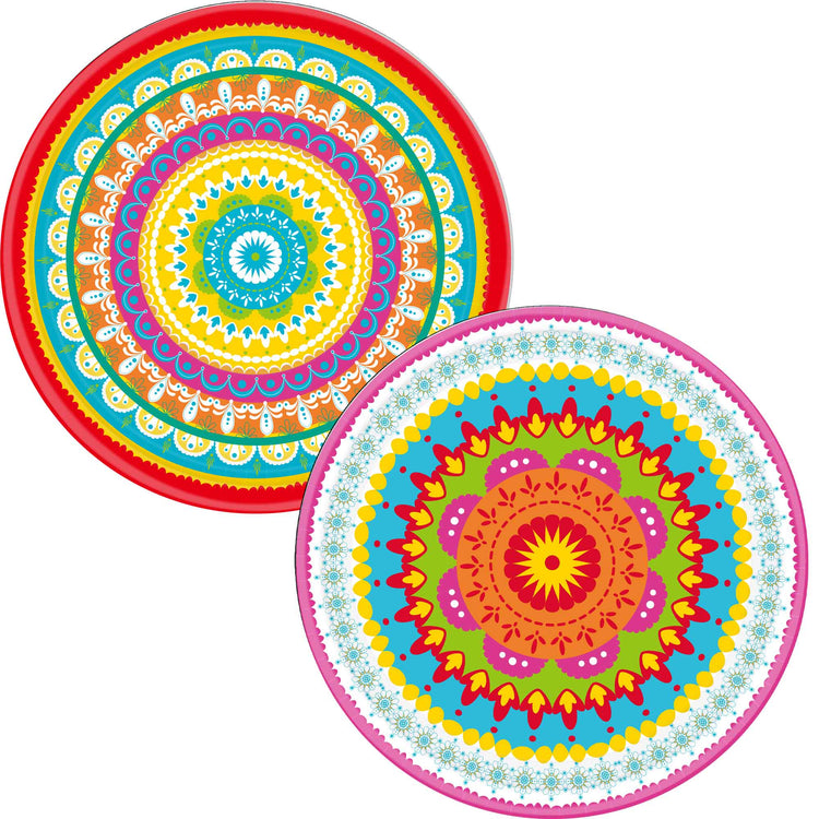 Fiesta 17cm Round Paper Plates Pack of 8