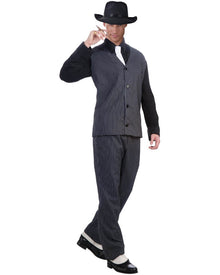 20s Gangster Pinstriped Mens Costume