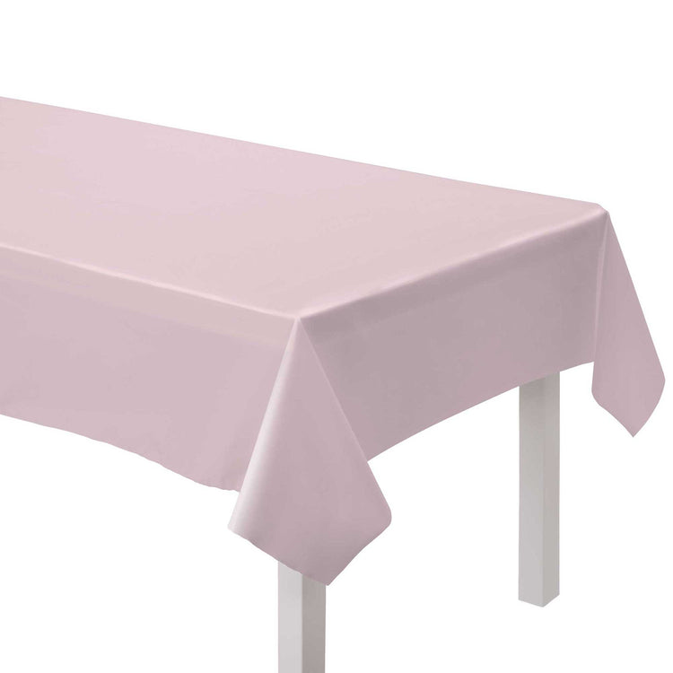 Paper Tablecover Pastel Pink 137cm x 274cm