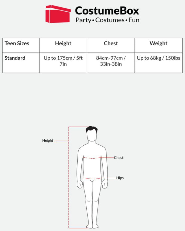 Scream Ghost Face Lives Aged Teen Costume