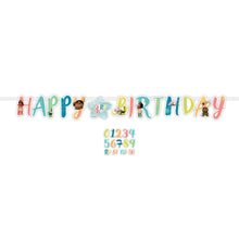 Moana Add An Age Letter Banner 3m