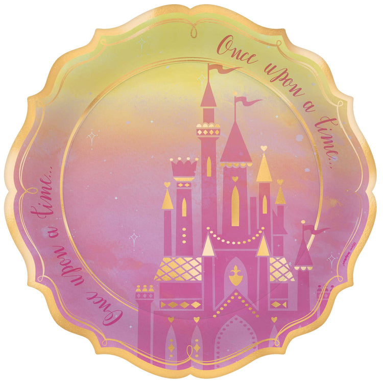 Disney Princess Once Upon A Time 26cm Paper Plates FSC