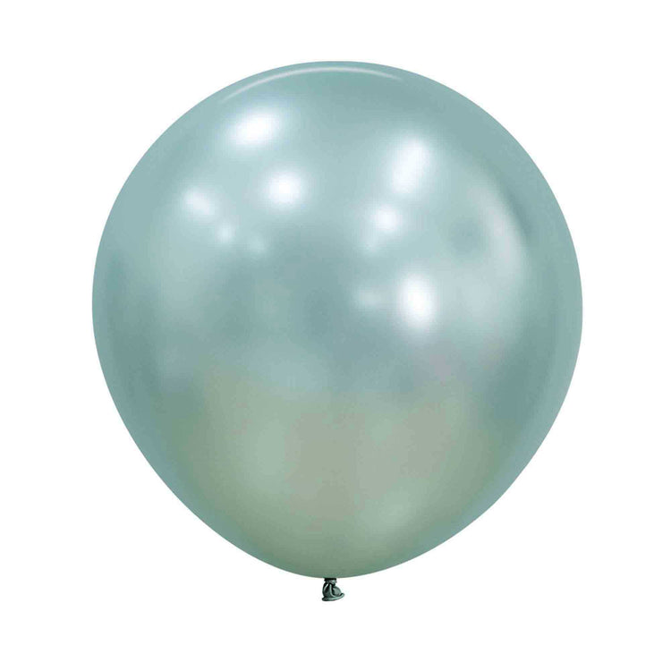 Sempertex 60cm Silk Cool Mint Latex Balloons 826 Pack of 3