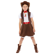 Western Cowgirl Girls Costume 3-4 Years