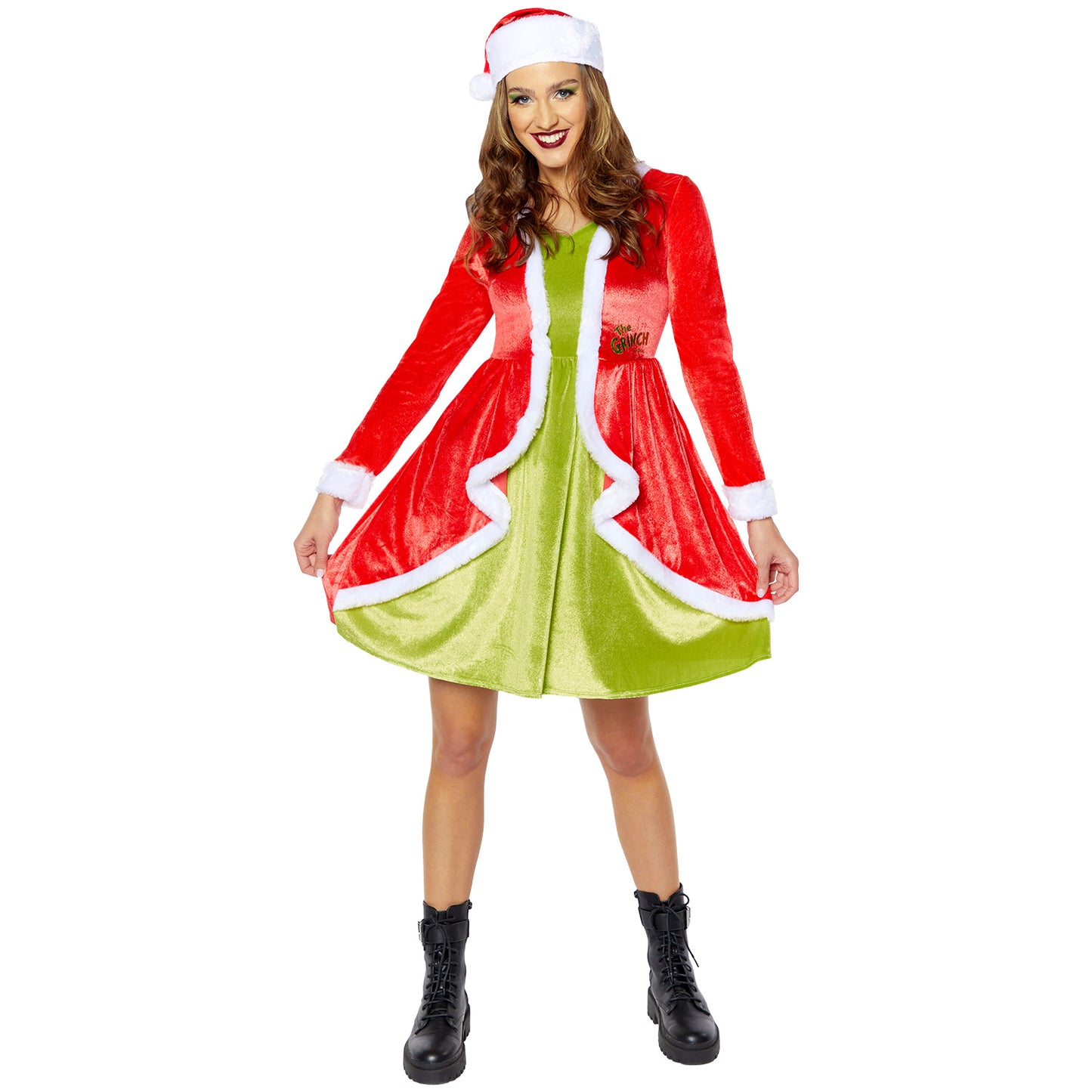 Dr Seuss The Grinch Womens Book Week Costume Size 10-12