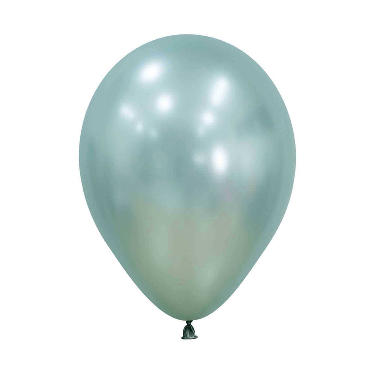 Sempertex 12cm Silk Cool Mint Latex Balloons 826 Pack of 50