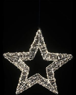 Warm White Star 600 Piece Micro LED Christmas Light 50cm