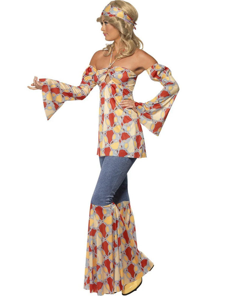 60s Vintage Hippie Womens Costume