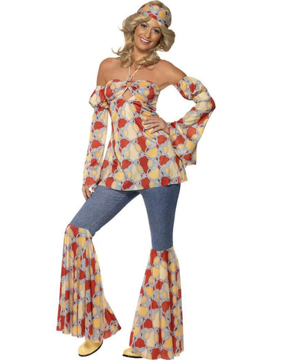 60s Vintage Hippie Womens Costume