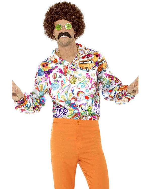 60s Groovy Mens Shirt