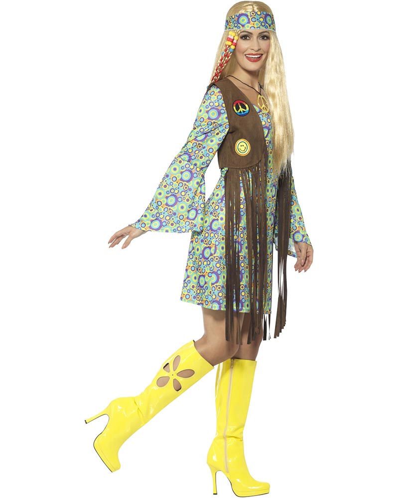 60s Hippie Chick Womens Costume