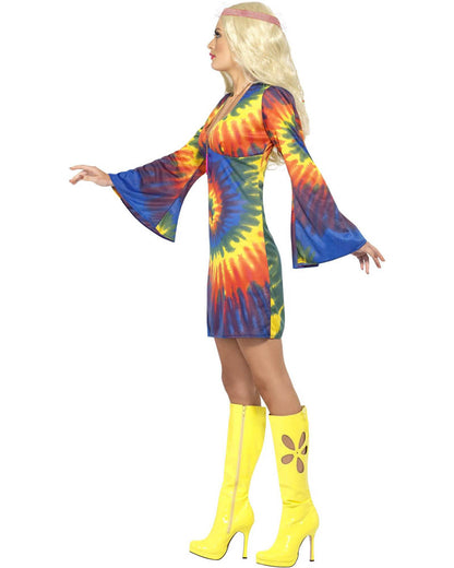 60s Tie Dye Womens Costume