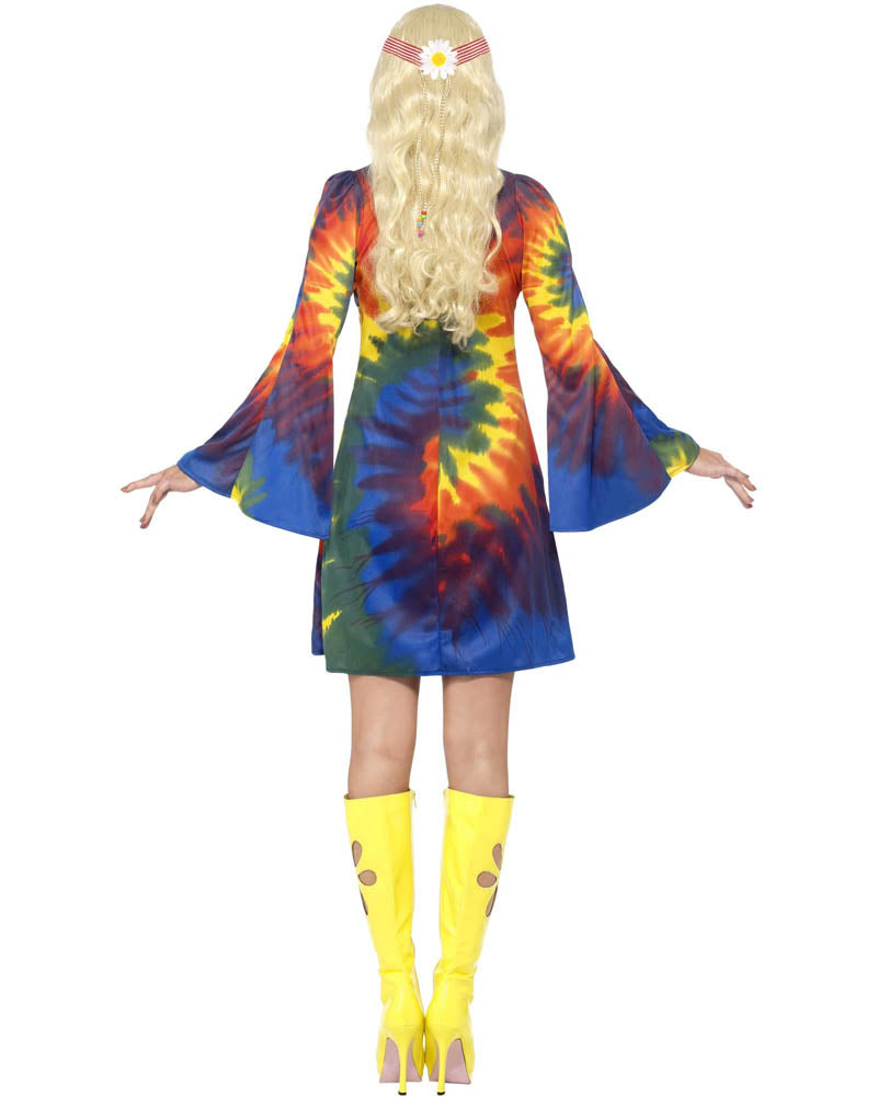 60s Tie Dye Womens Costume