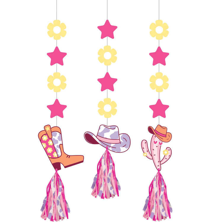 Boots and Bows Hanging Cutouts